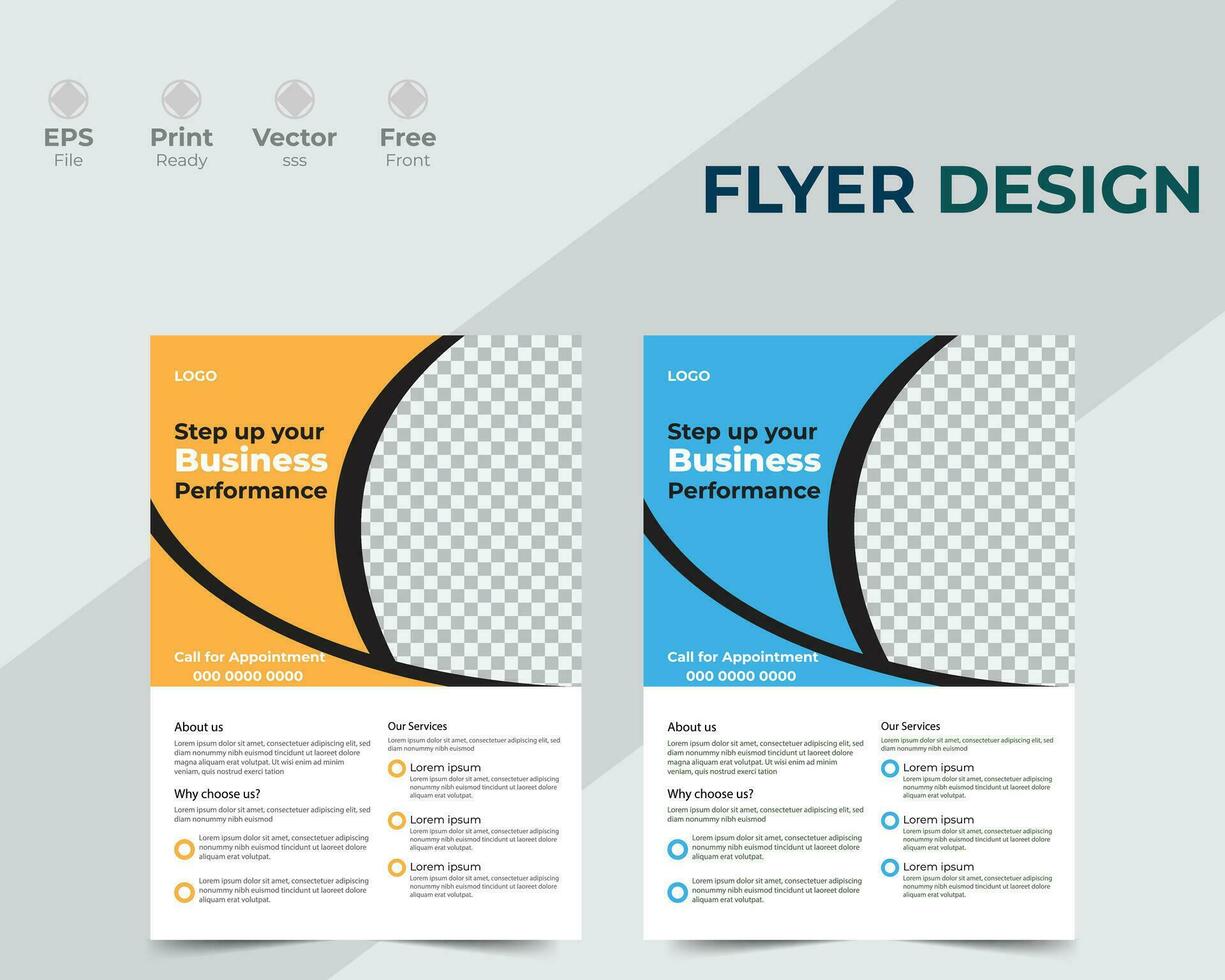 Flyer design,cover modern layout,Business Flyer, Corporate Flyer ,Brochure design, cover modern layout,flyer in A4. vector