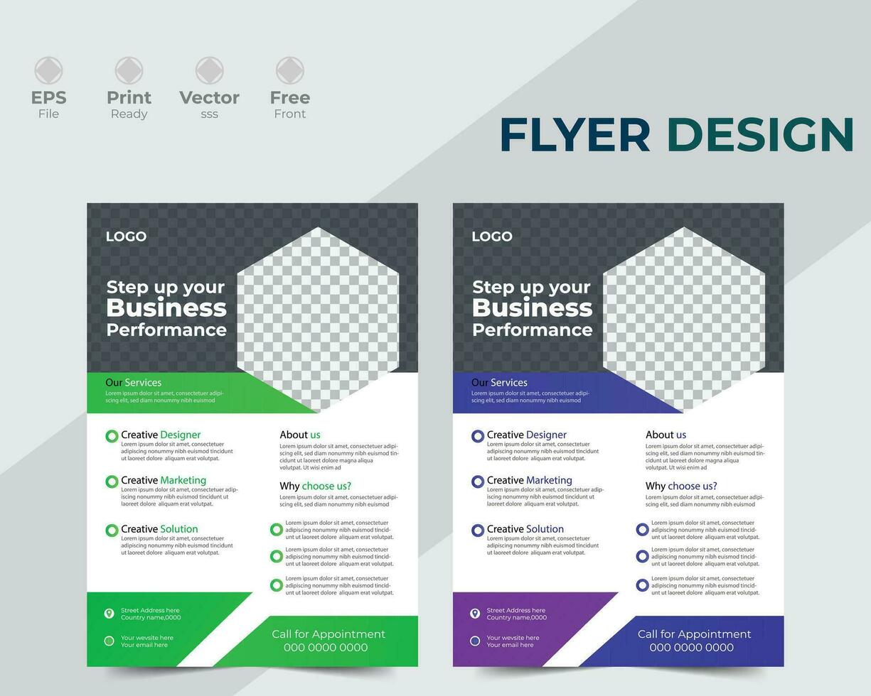 Flyer design,cover modern layout,Business Flyer, Corporate Flyer ,Brochure design, cover modern layout,flyer in A4. vector