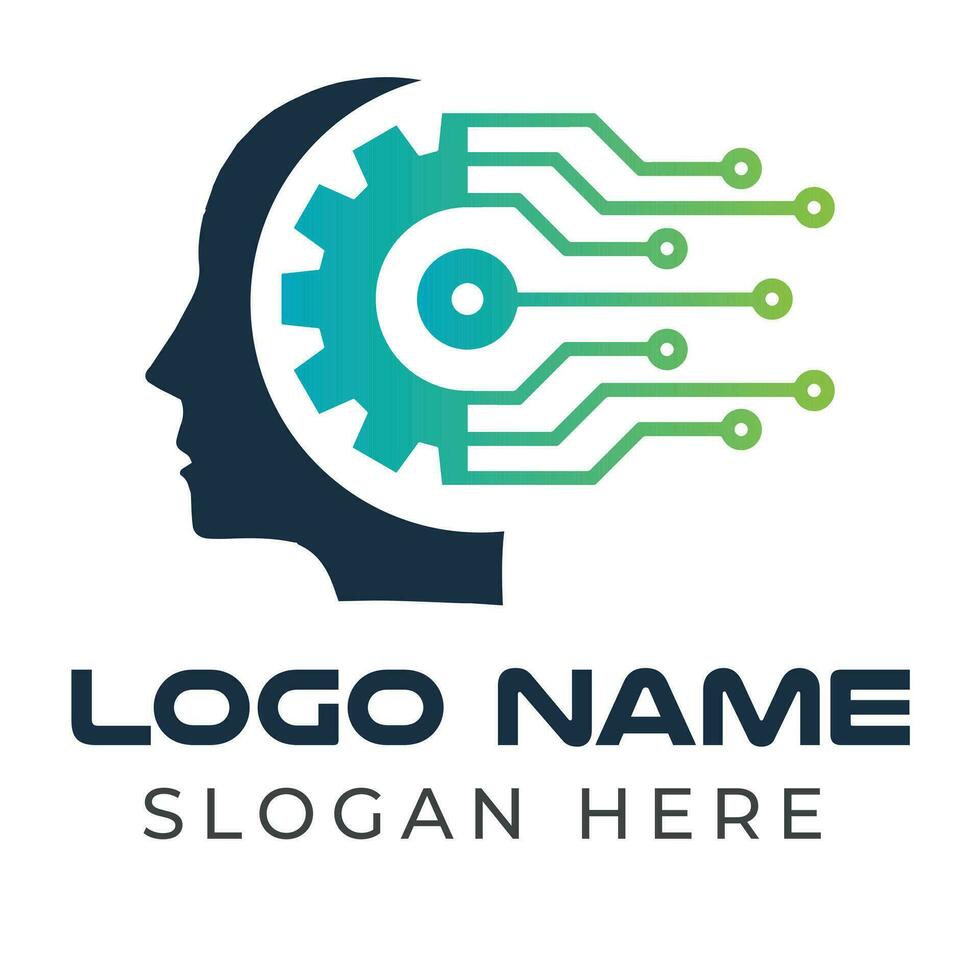 Tech Logo Vector design template download free. Technology logo vector templates
