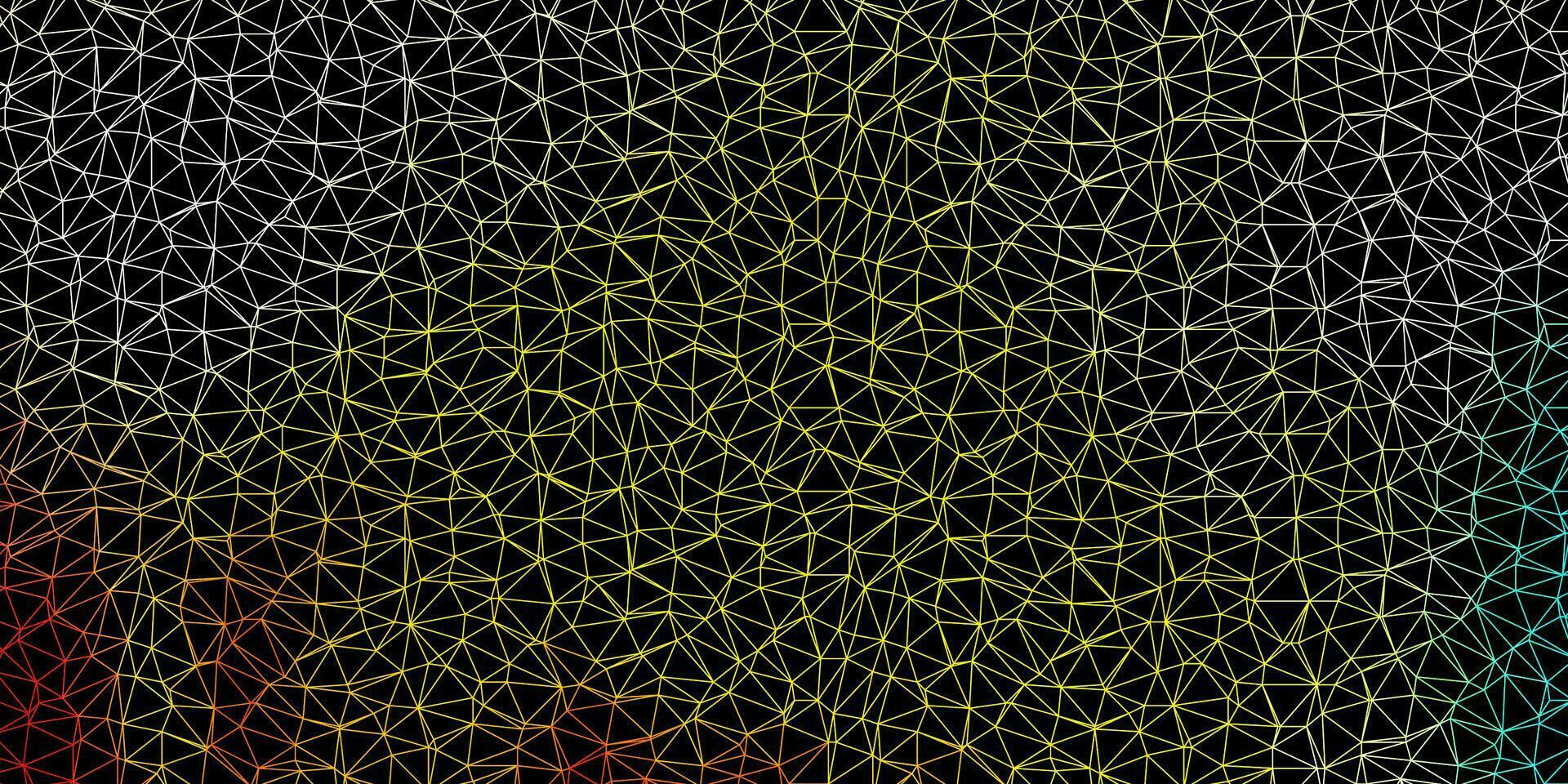 Light multicolor vector abstract triangle texture.