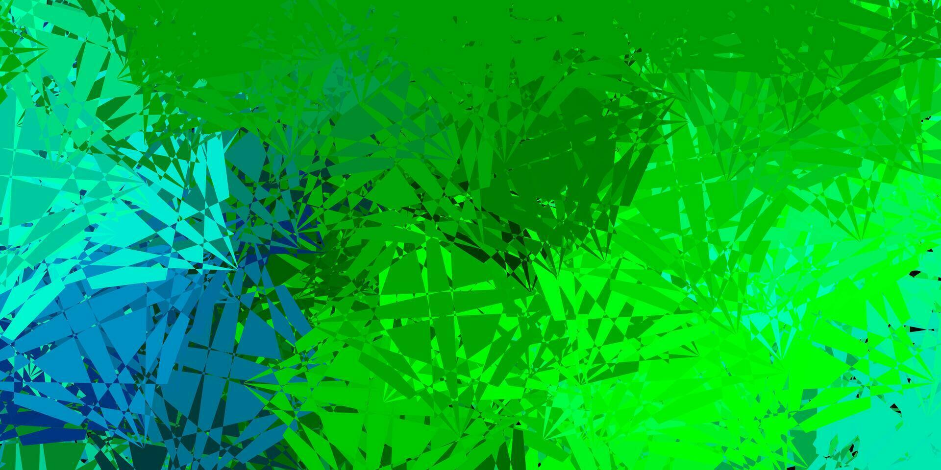 Dark Multicolor vector pattern with polygonal shapes.