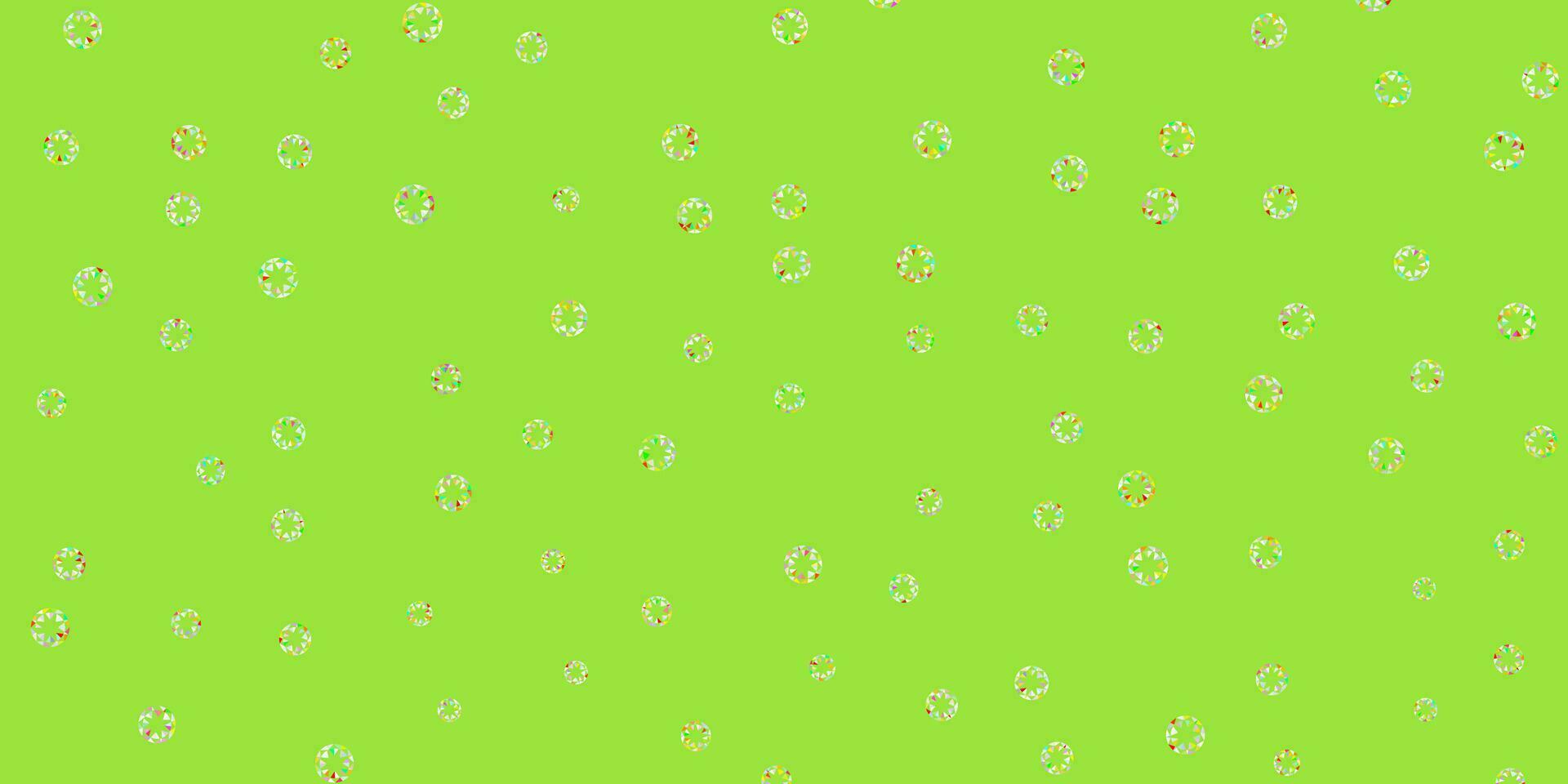 Light multicolor vector background with bubbles.