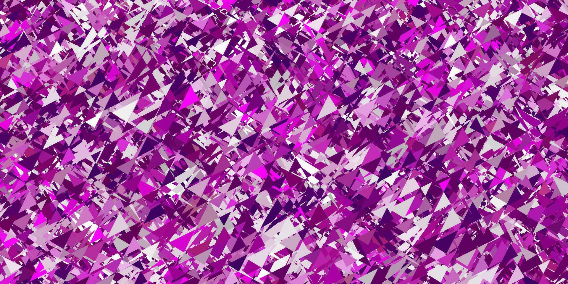 Light Pink vector background with polygonal style.
