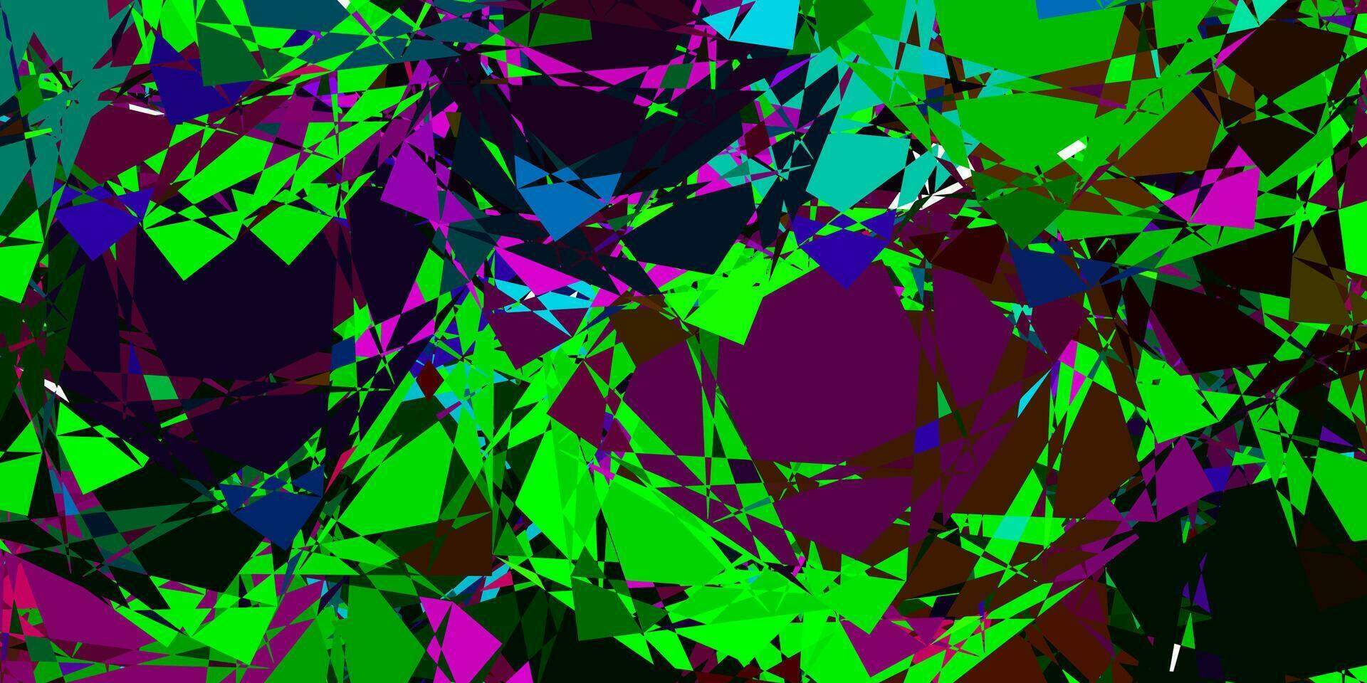 Light Multicolor vector texture with random triangles.