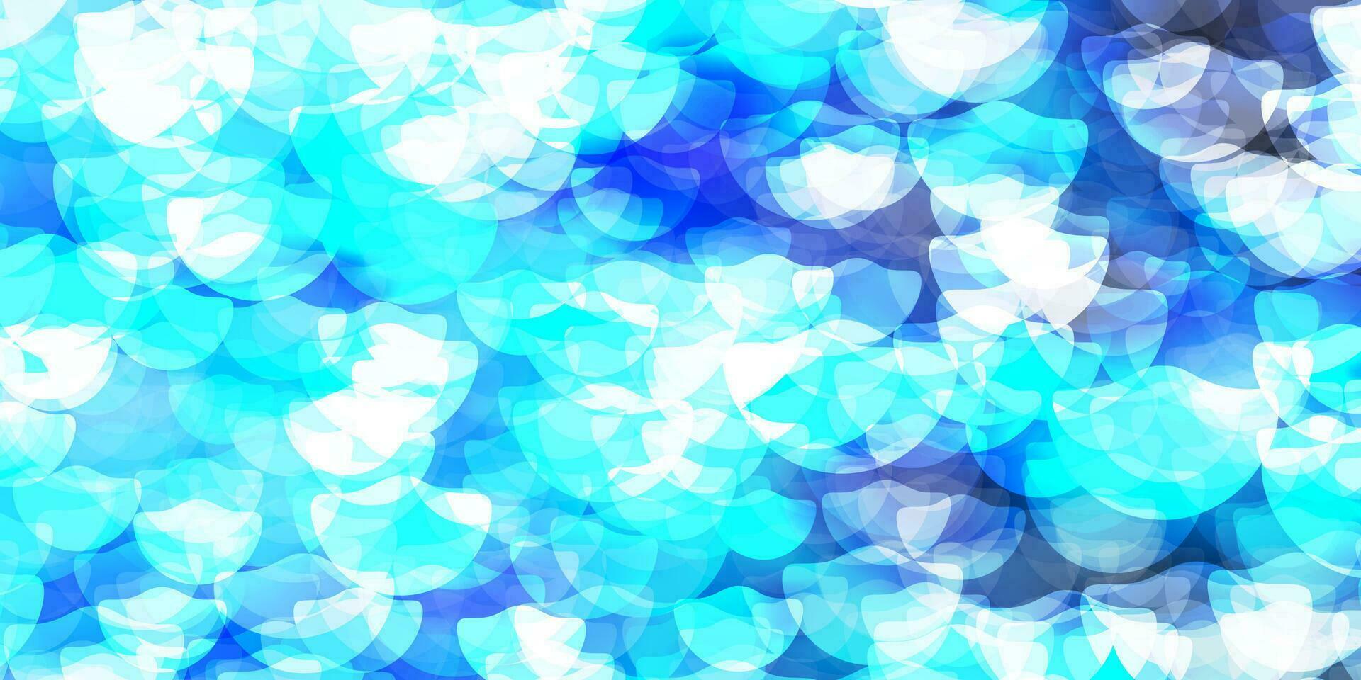 Light BLUE vector texture with disks.