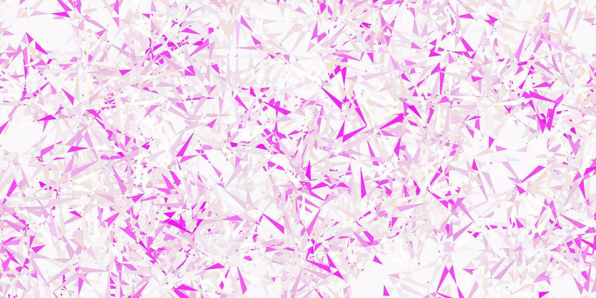 Light pink vector background with polygonal forms.