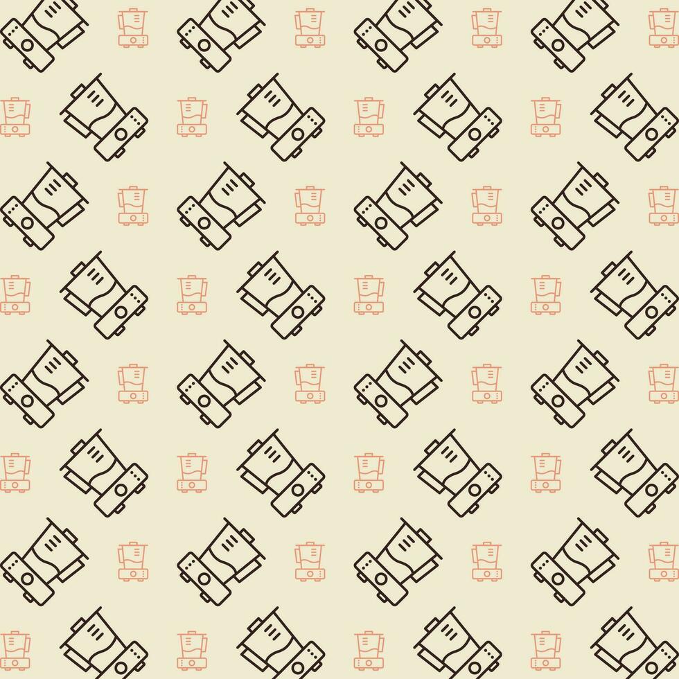Juicer vector design repeating illustration pattern beautiful background