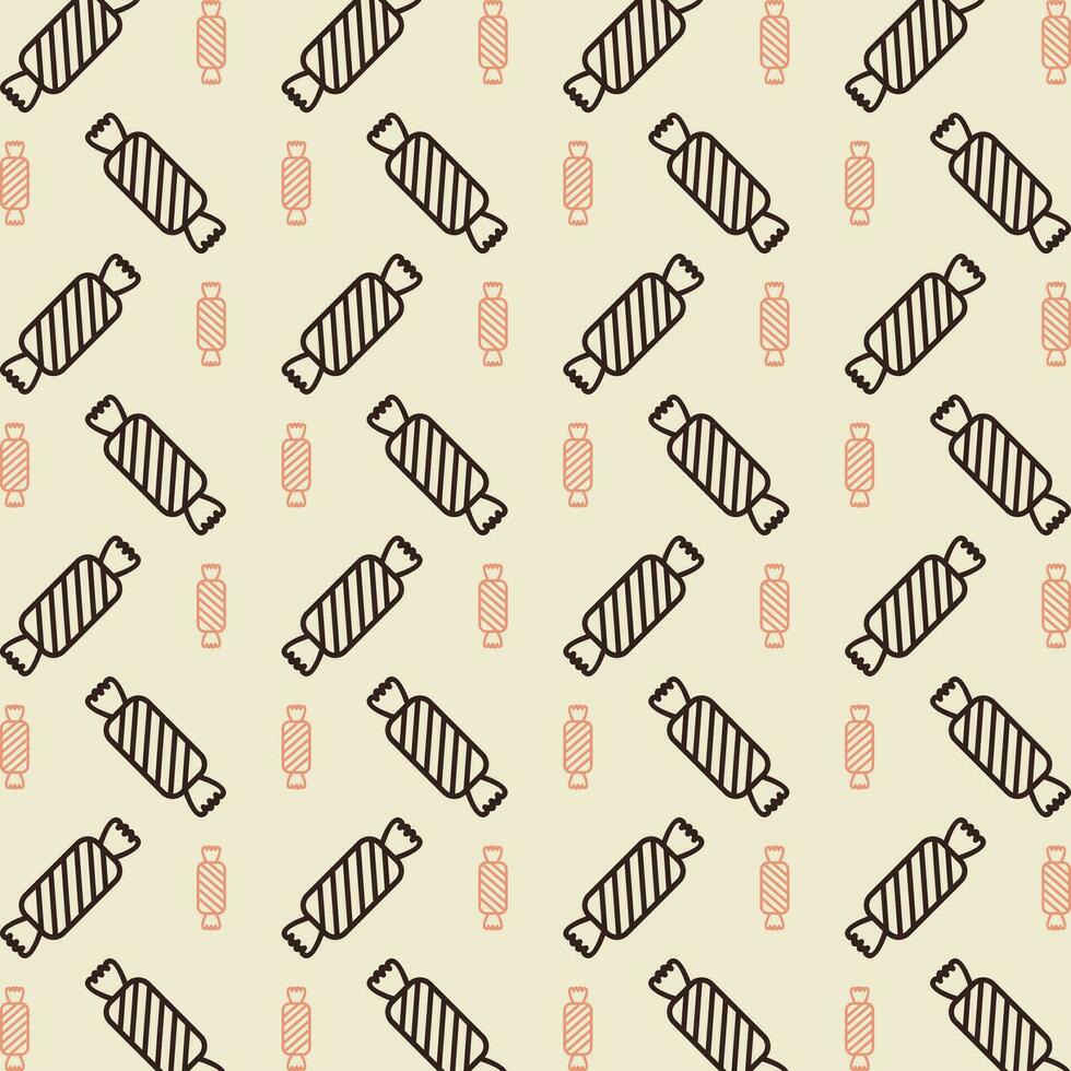 Candy vector design repeating illustration pattern beautiful background