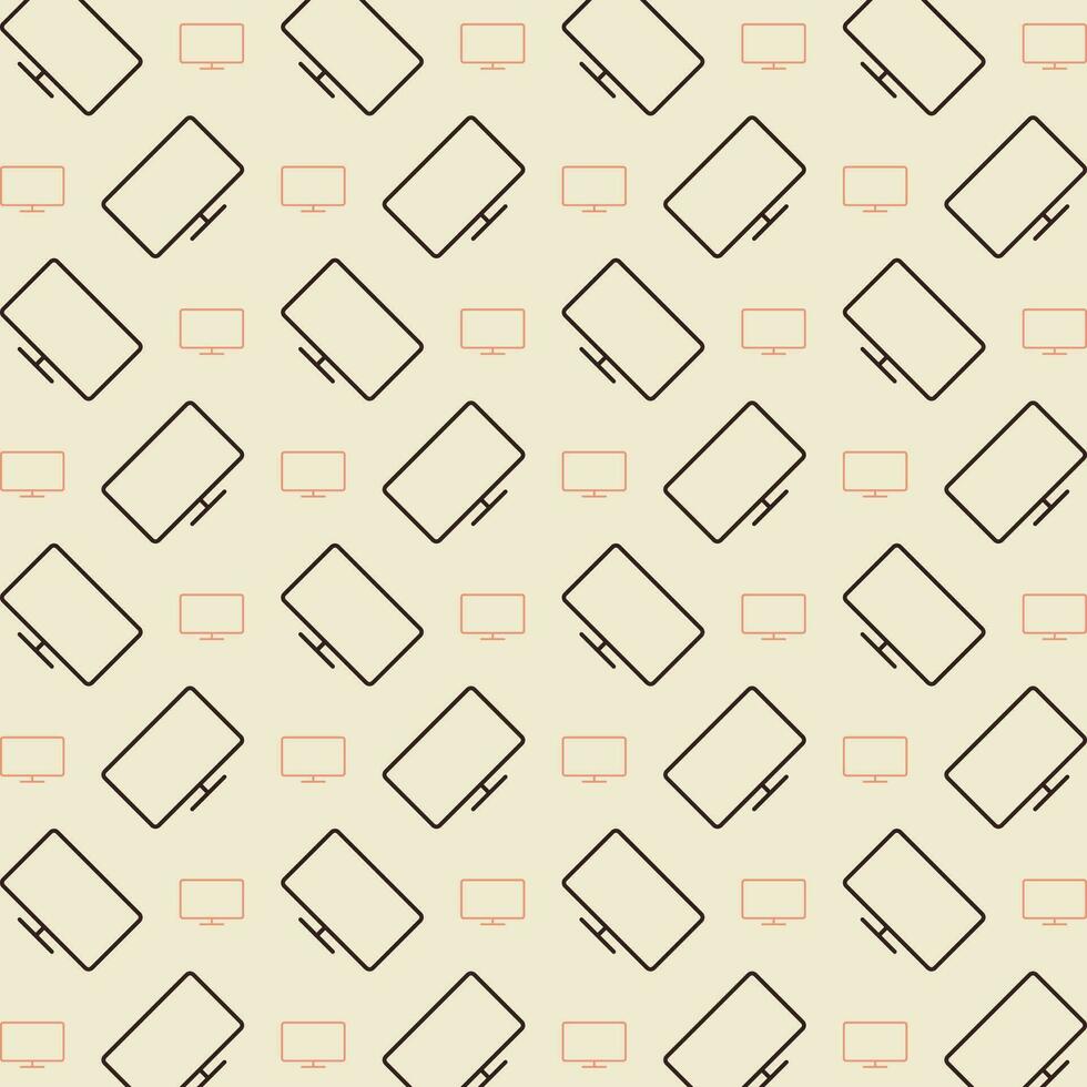 LCD vector design repeating illustration pattern beautiful background