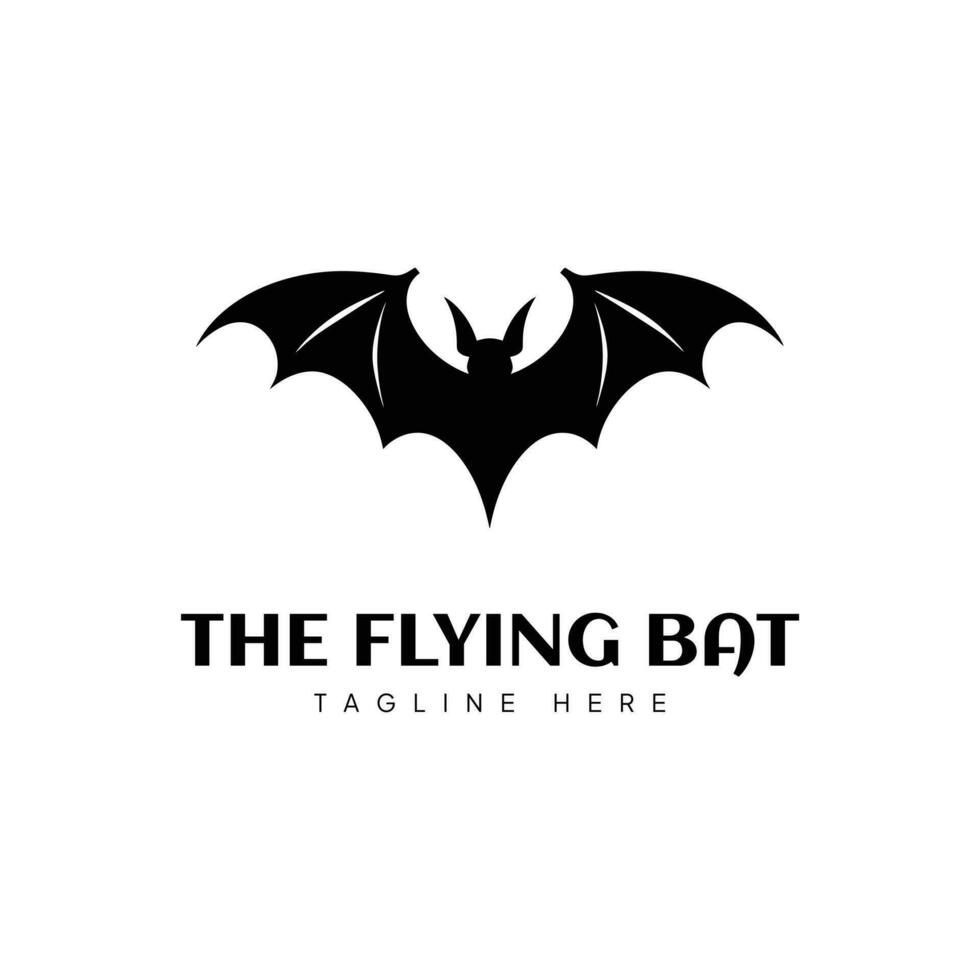 el volador murciélago logo vector