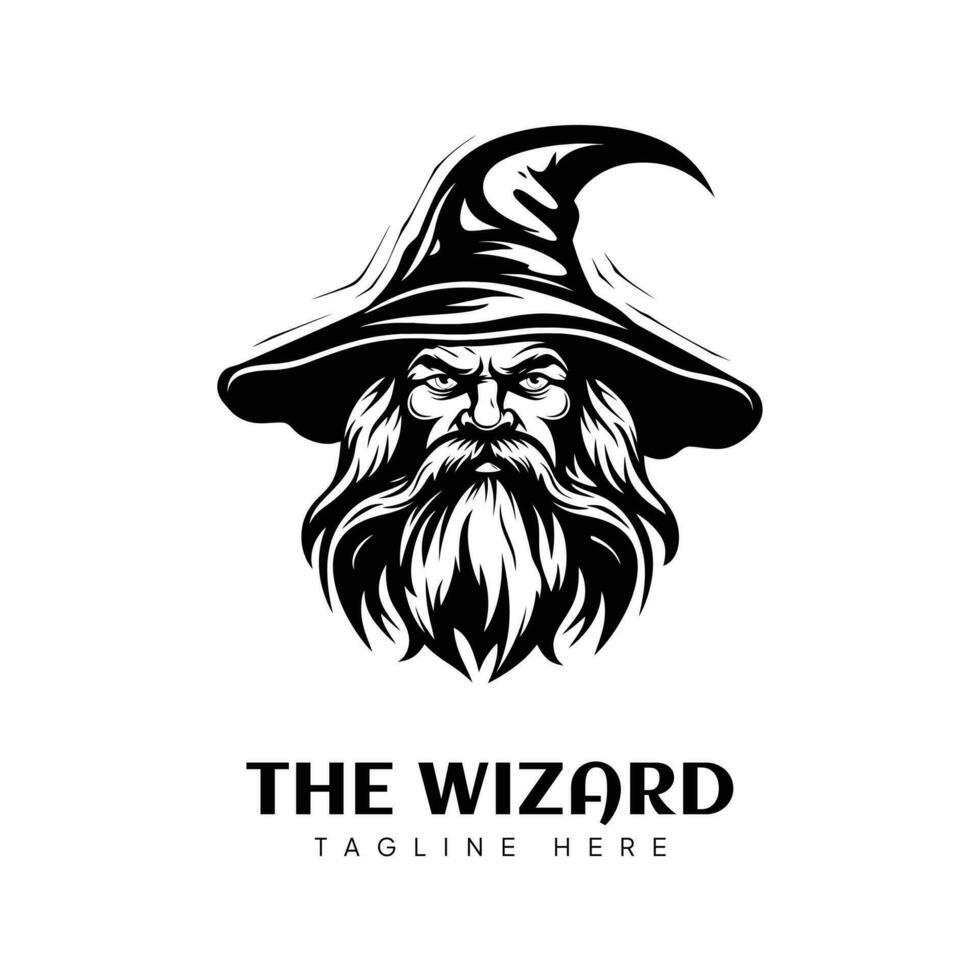 The Wizard Logo vector