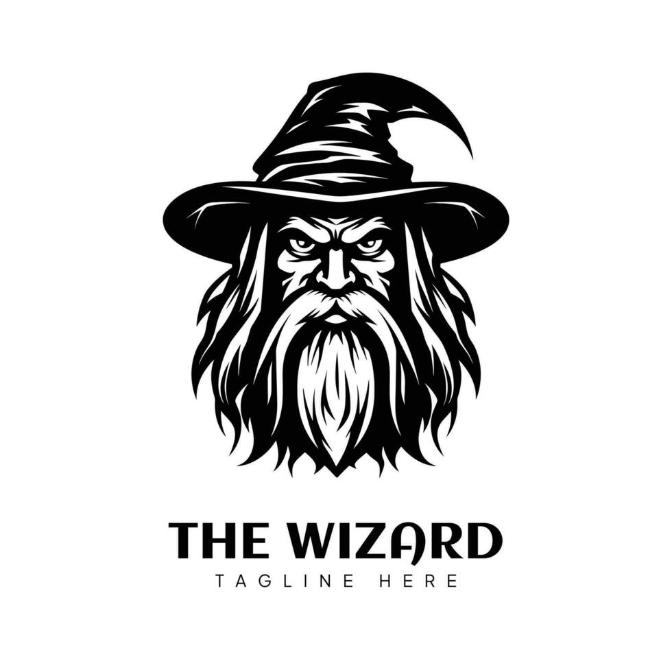 The Wizard Logo vector