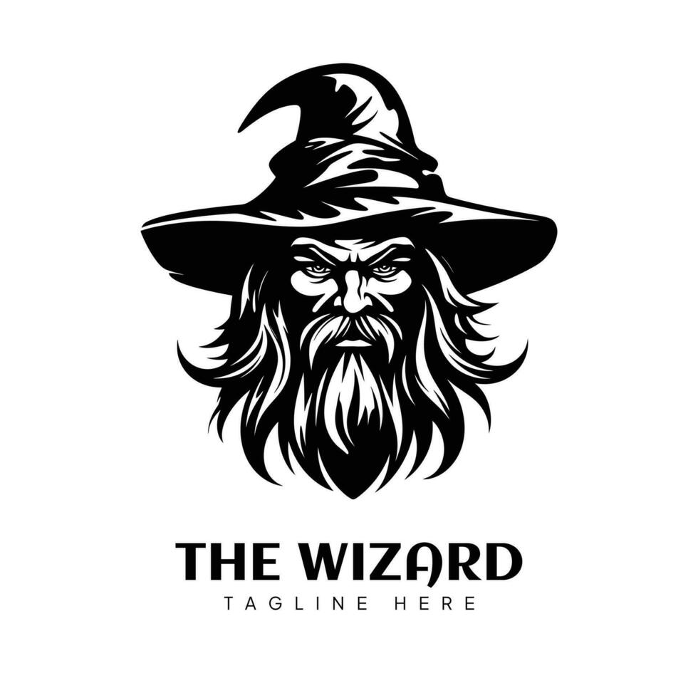 The Wizard Logo vector