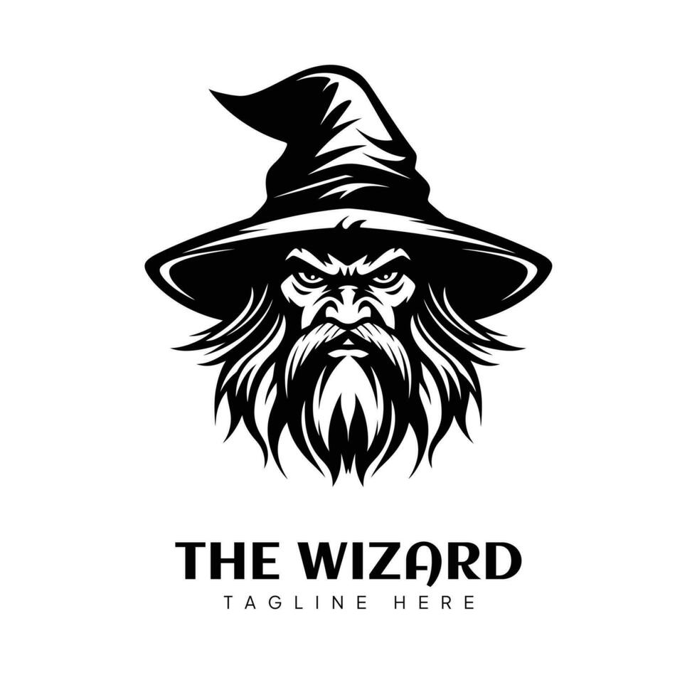 The Wizard Logo vector