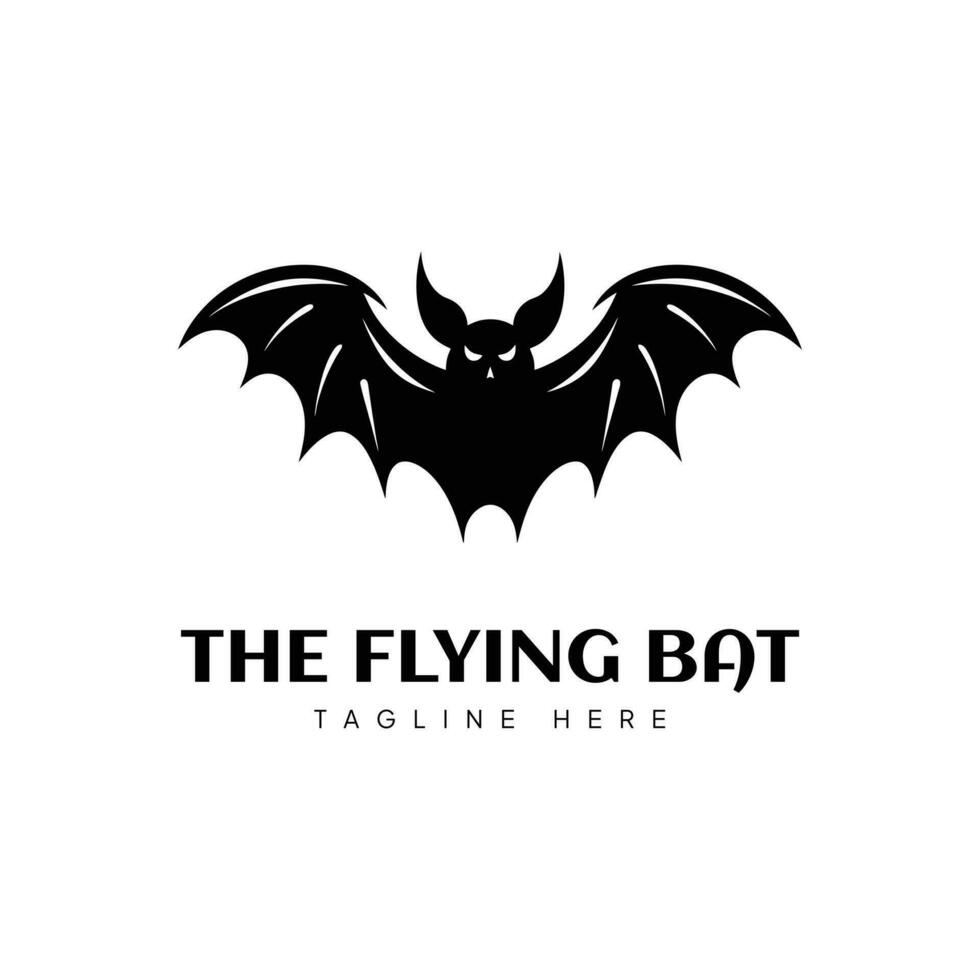 el volador murciélago logo vector