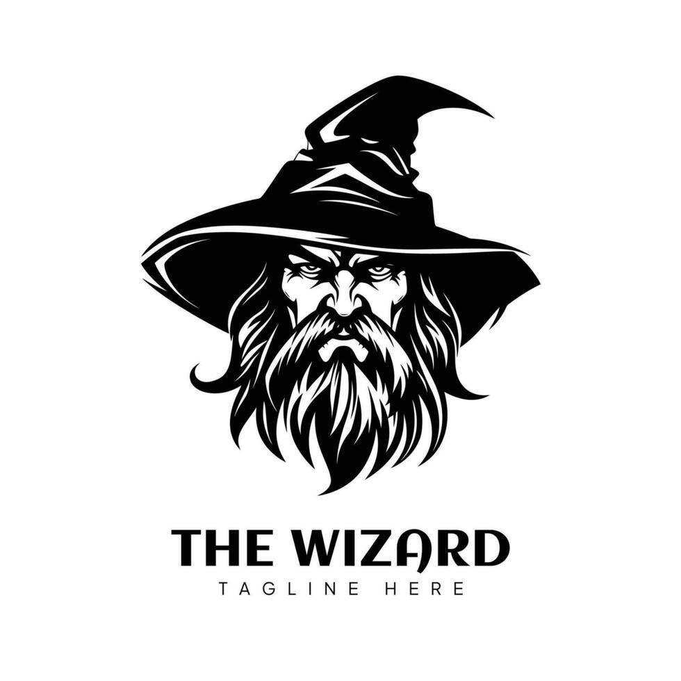 The Wizard Logo vector