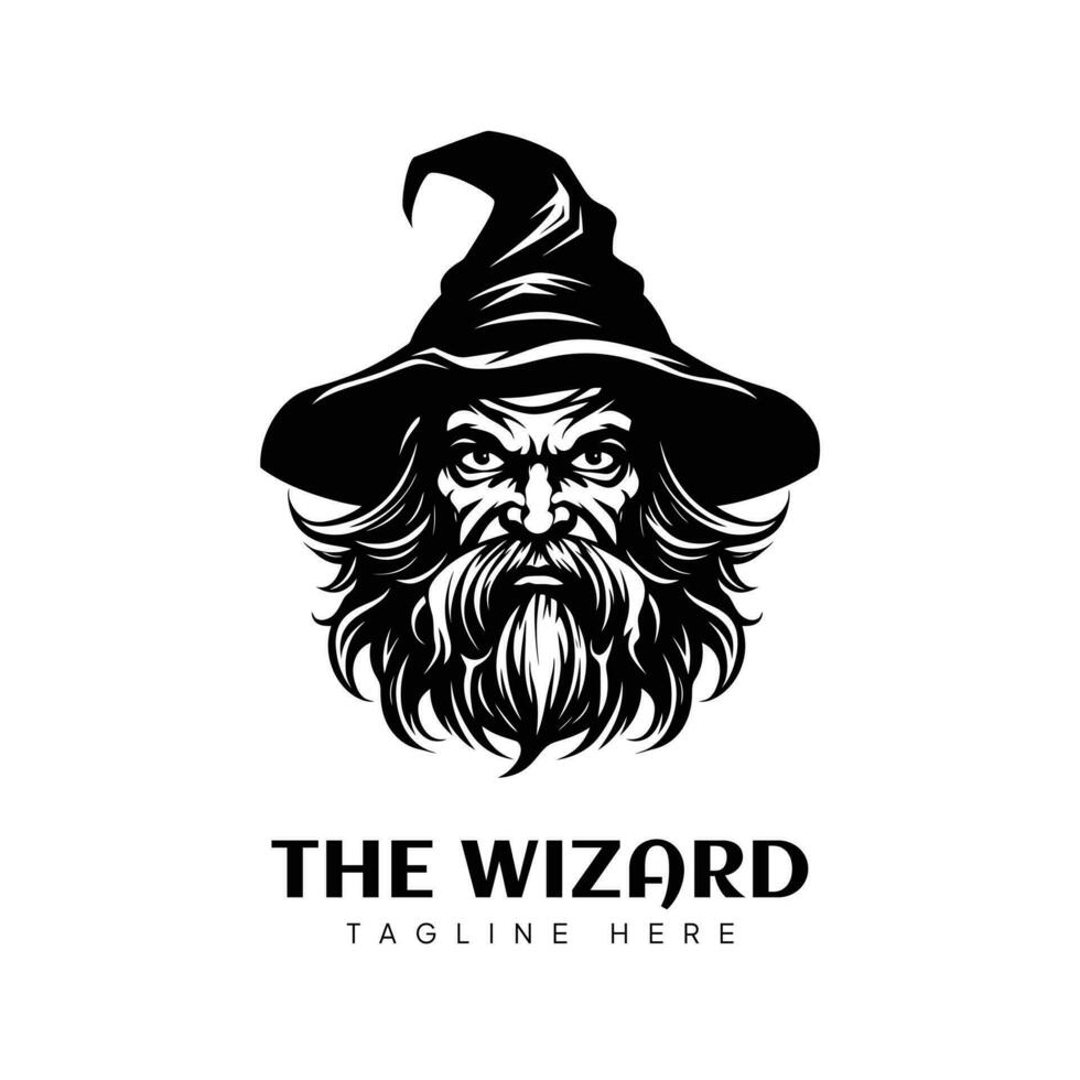 The Wizard Logo vector