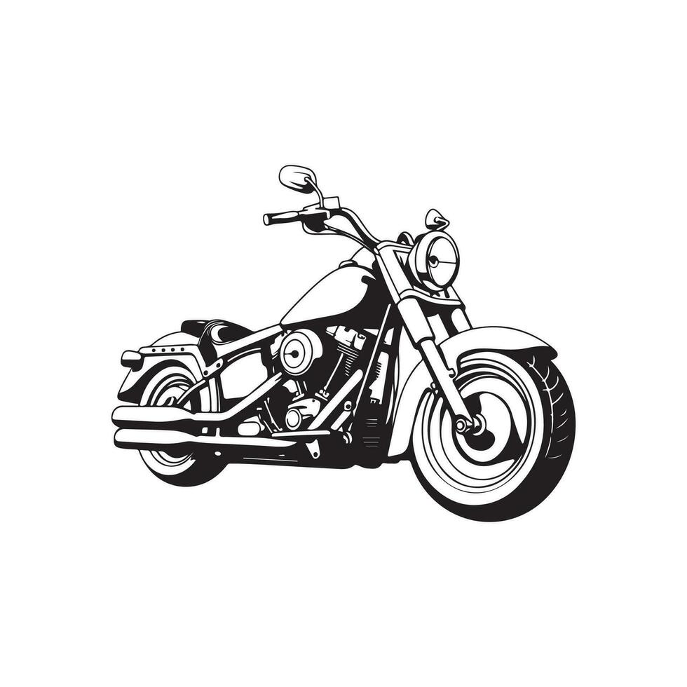 motocicleta ilustración, imagen vector