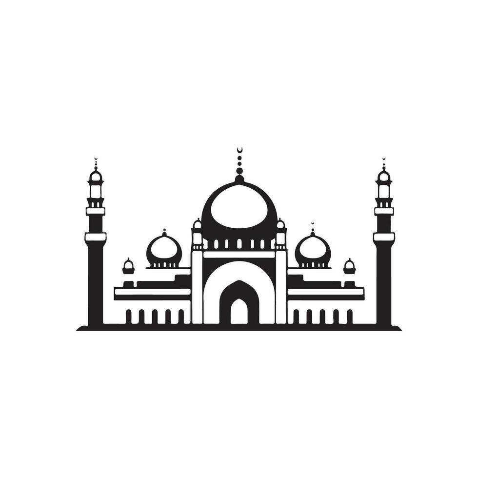 mezquita logo vector imágenes