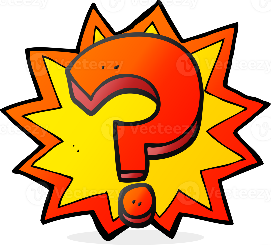 cartoon question mark png