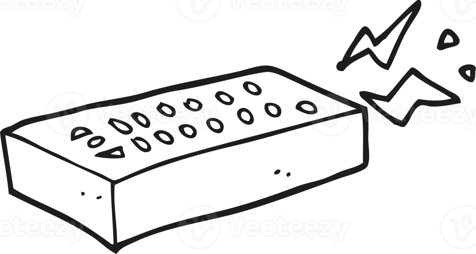 black and white cartoon remote control png