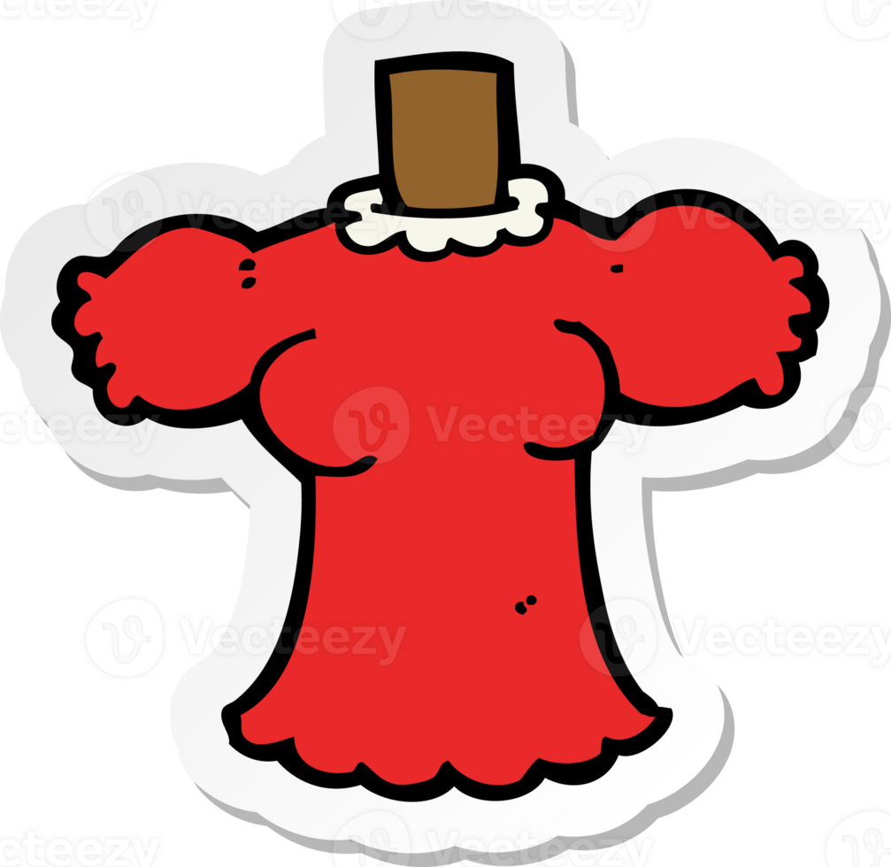 sticker of a cartoon female body png