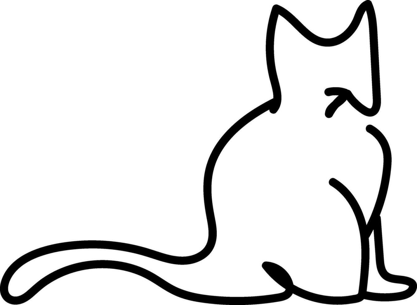 World Wildlife Day, Animal Line Art, Continuous one line art, Drawing vector illustration isolated on white background.