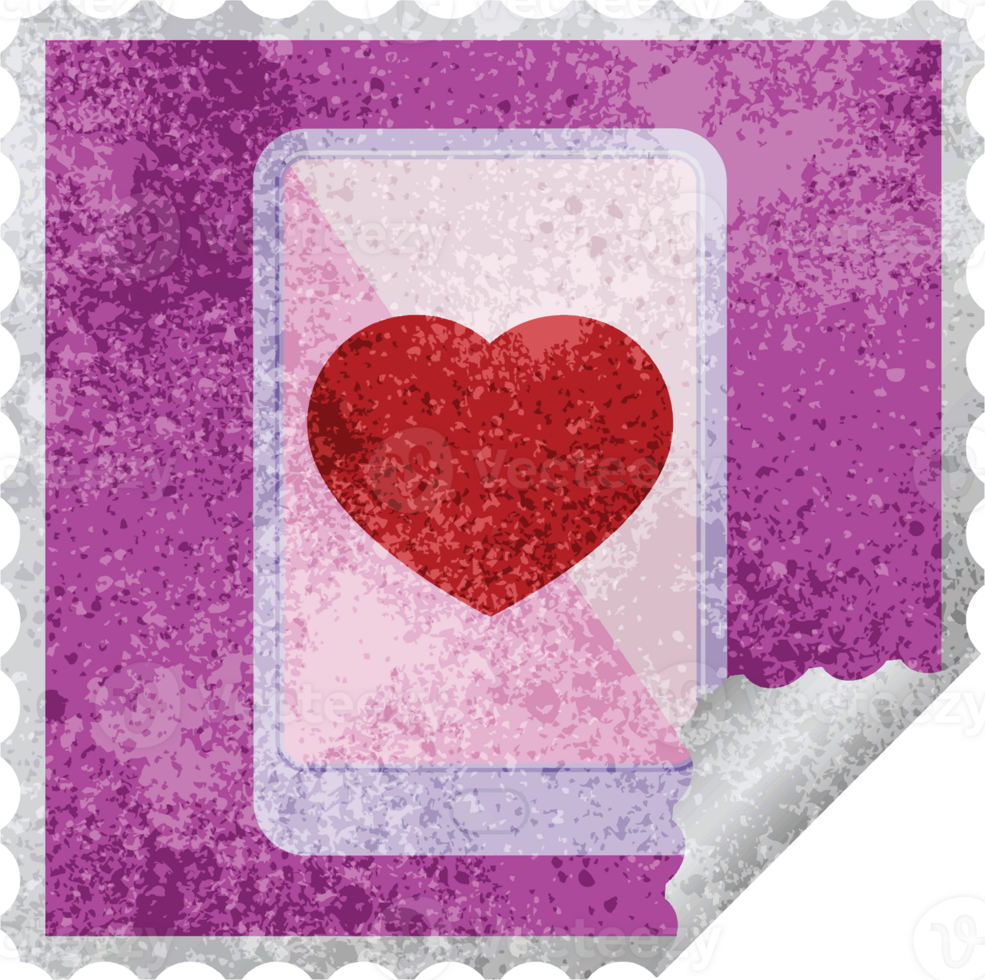 electronic tablet showing business performance graphic png illustration square sticker stamp