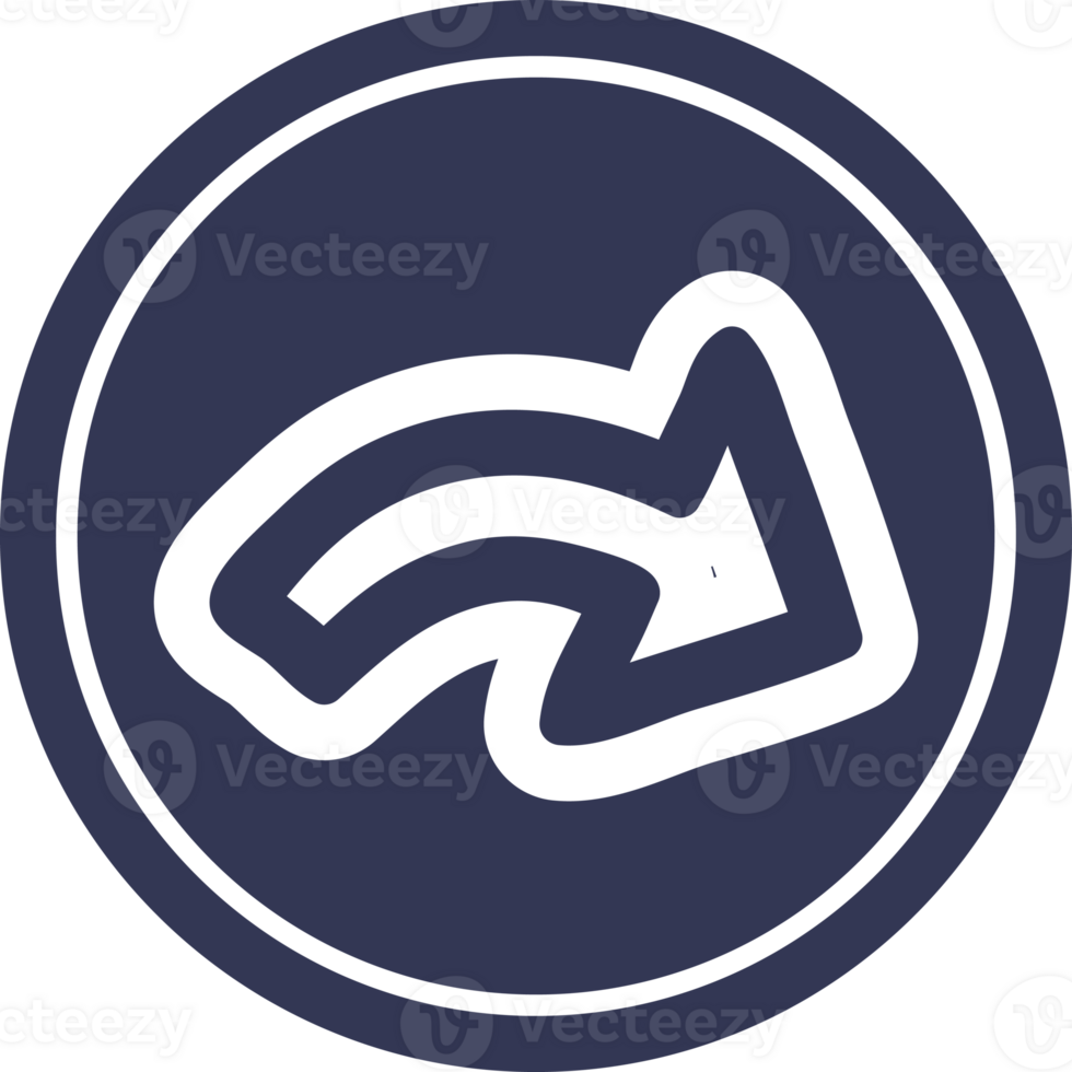 direction arrow circular icon png