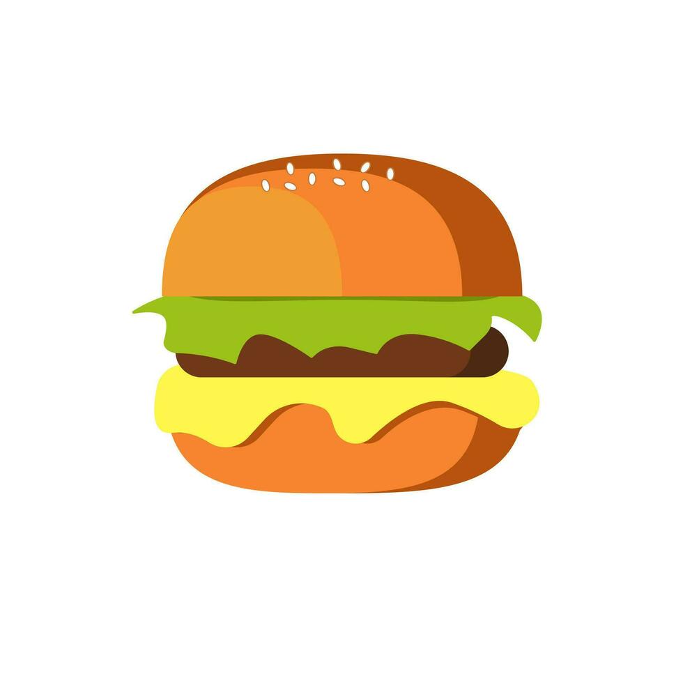 Hamburger vector icon