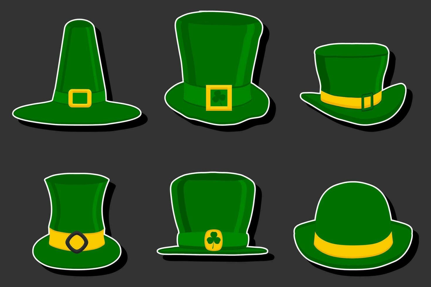 Beautiful illustration on theme of celebrating annual holiday St. Patrick's Day vector