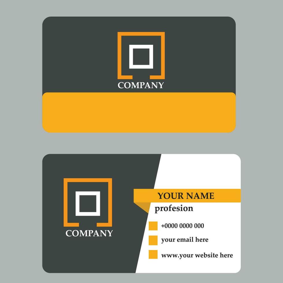 Business Card Design vector