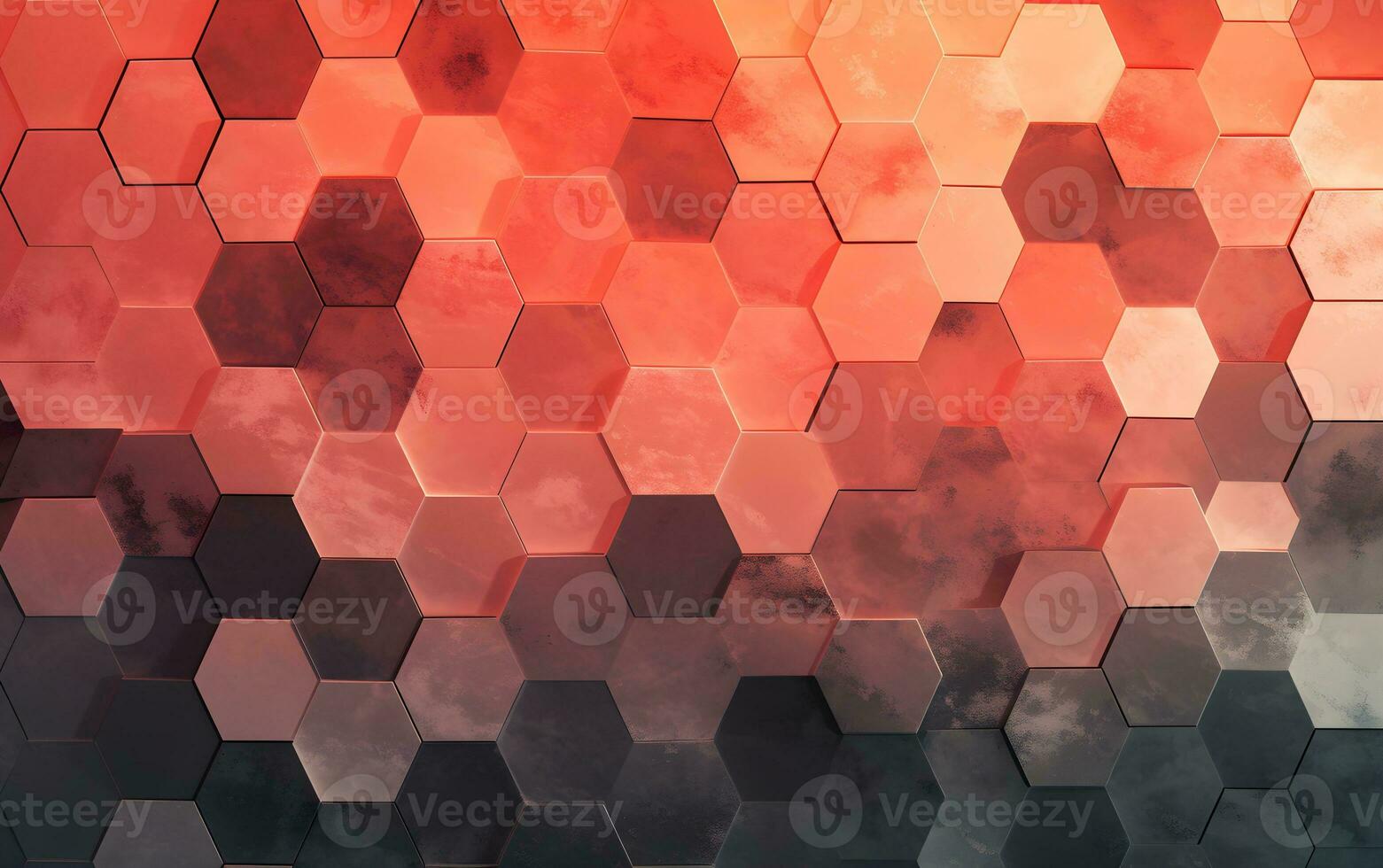 AI generated Pink geometric abstract wallpaper. Background for presentations. photo