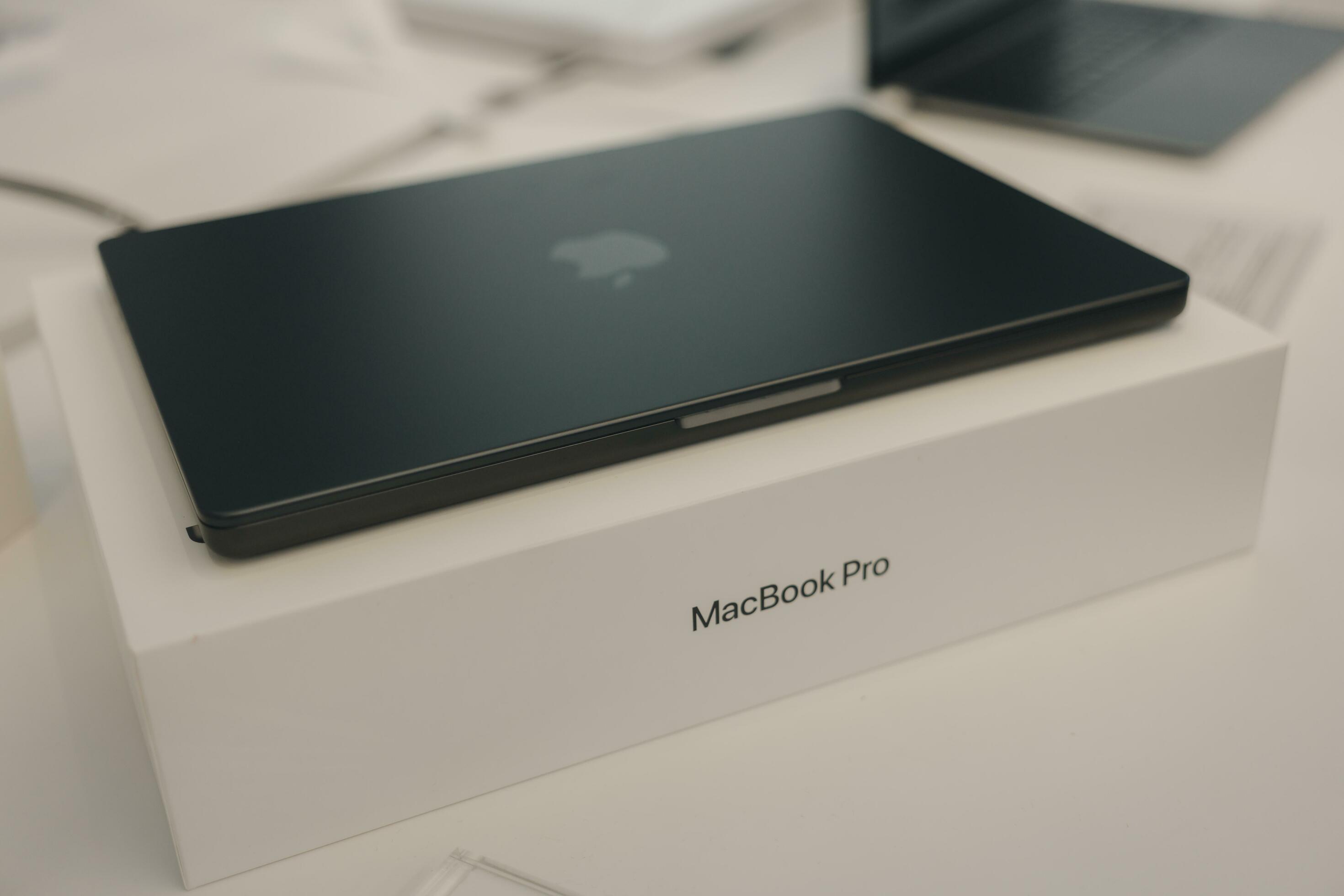 Bangkok, Thailand - December 27, 2023 Apple new Macbook Pro Bangkok, Thailand - December 27, 2023 Apple new Macbook Pro