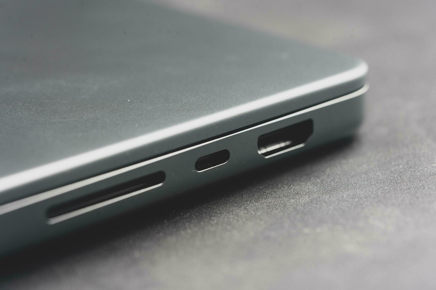 Bangkok, Thailand - December 29, 2023 Port of Apple MacBook