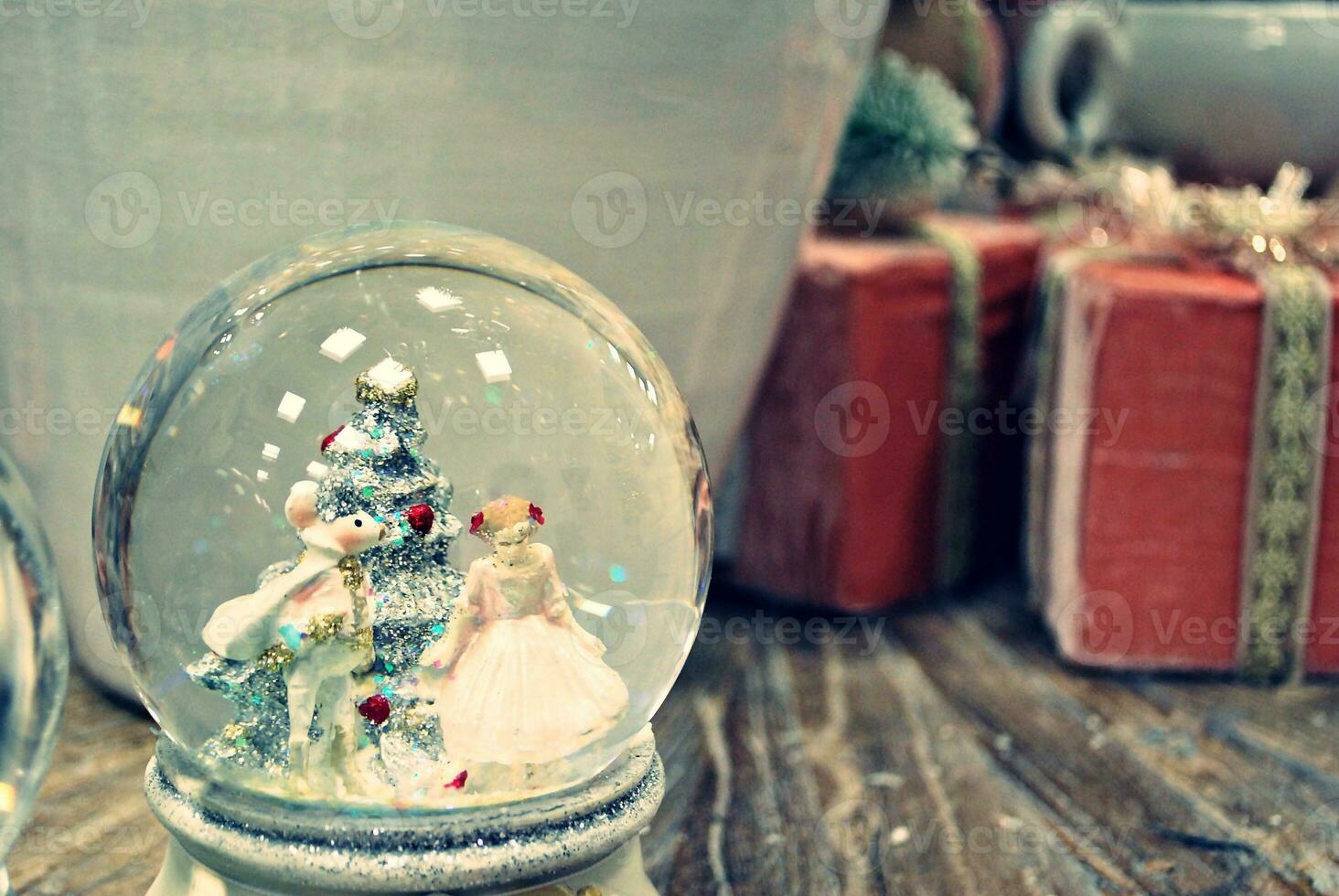 Christmas Decoration Background. photo
