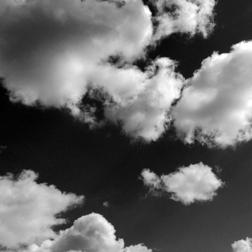 negro y blanco hermosa cielo antecedentes foto