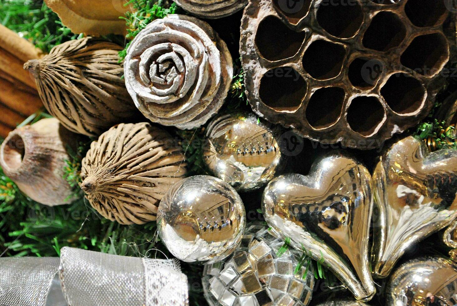 Christmas Decoration Background. photo