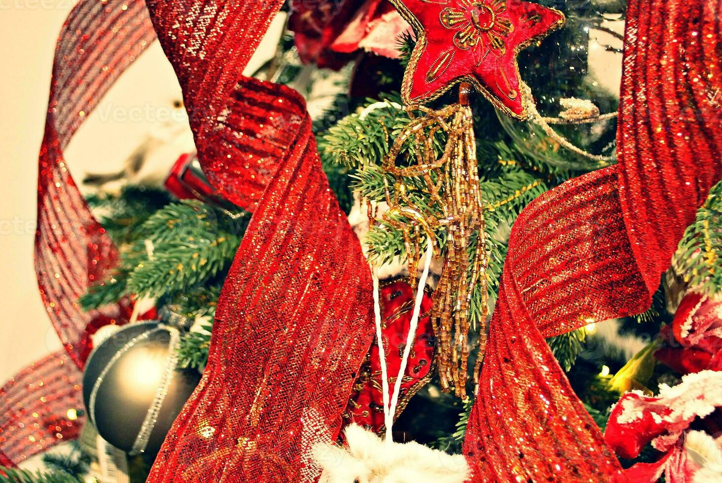 Christmas Decoration Background. photo