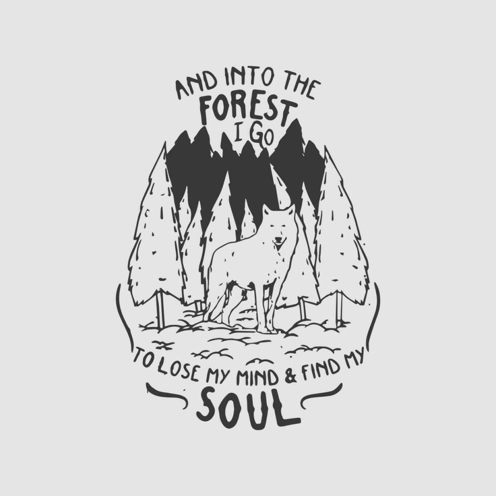 Into the Enchanted Forest of Self-Discovery vector