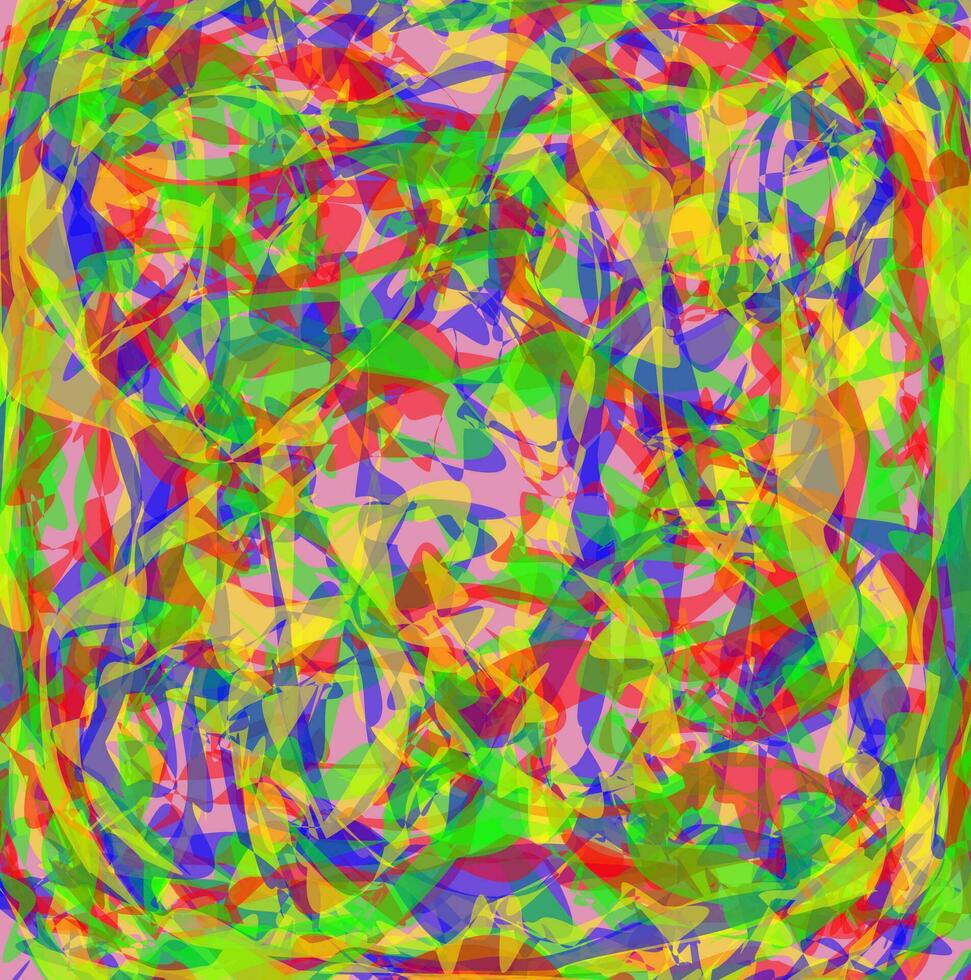 Bright vector background in the form of an original rainbow abstract pattern