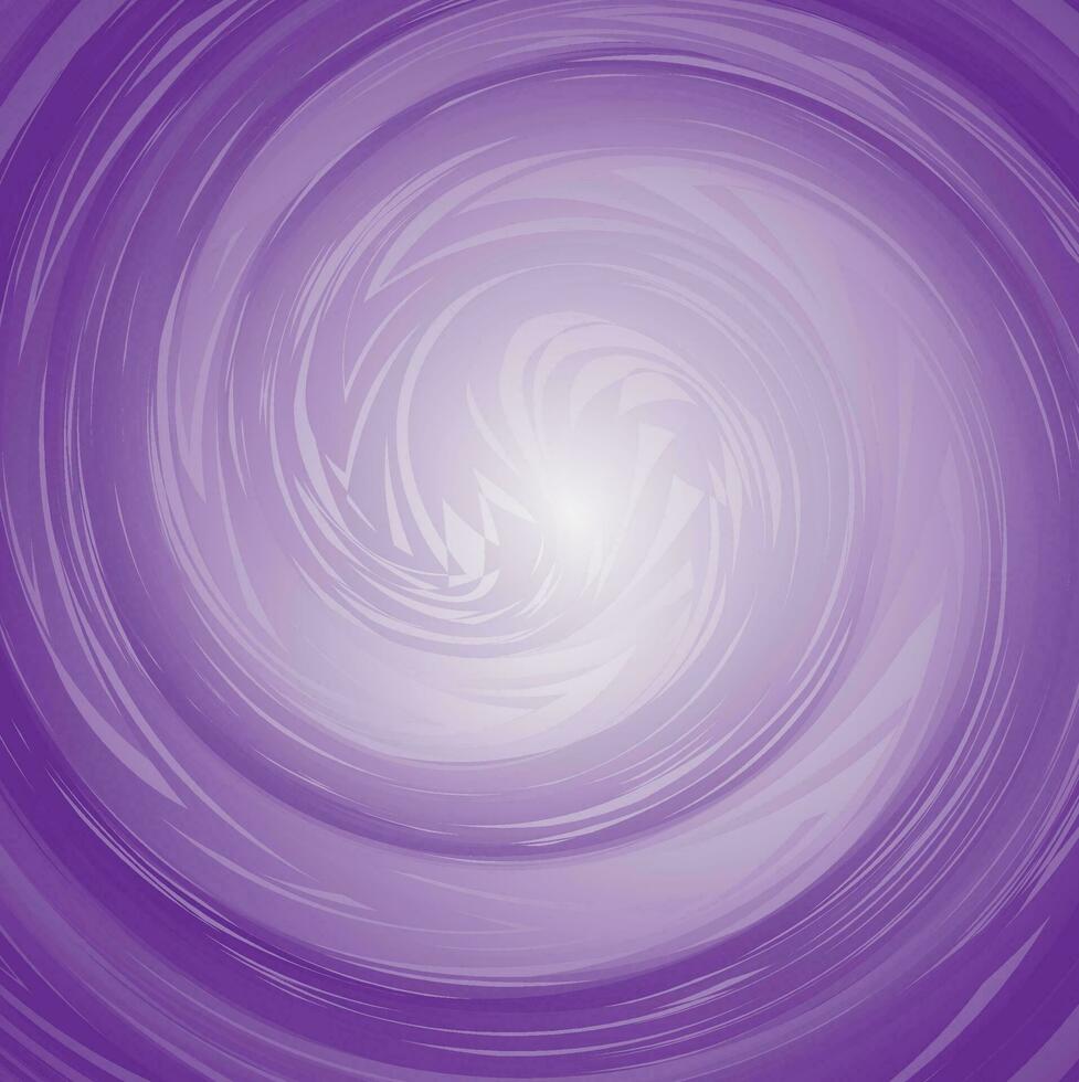 Vector abstract illustration in the form of a spiral on a purple background