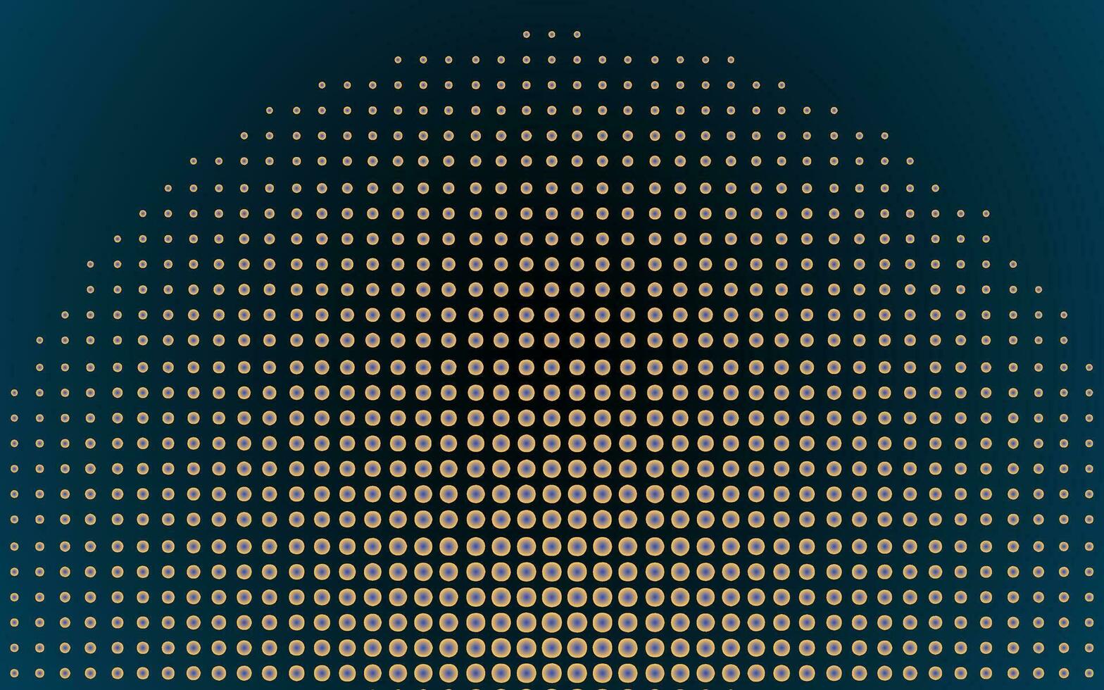 Abstract halftone wave dotted background. Futuristic twisted grunge pattern, dot, circles. Vector modern optical pop art texture for posters, business cards, cover, labels mock-up, stickers layout