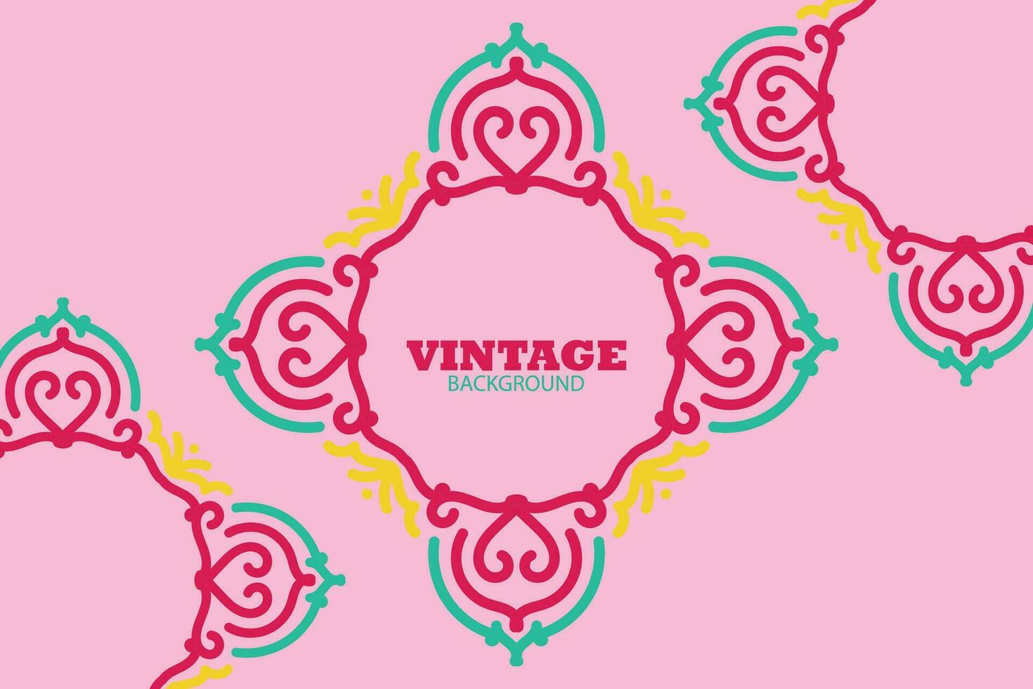 Islamic Arabic Background with Geometric pattern and Beautiful Ornament vector