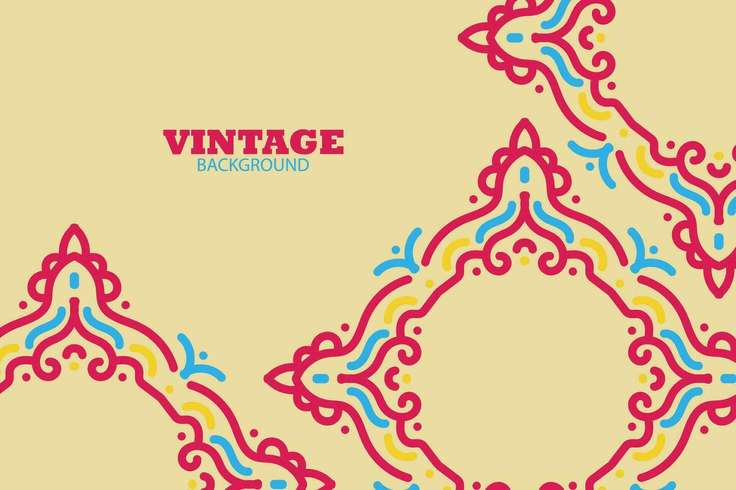 Islamic Arabic Background with Geometric pattern and Beautiful Ornament vector