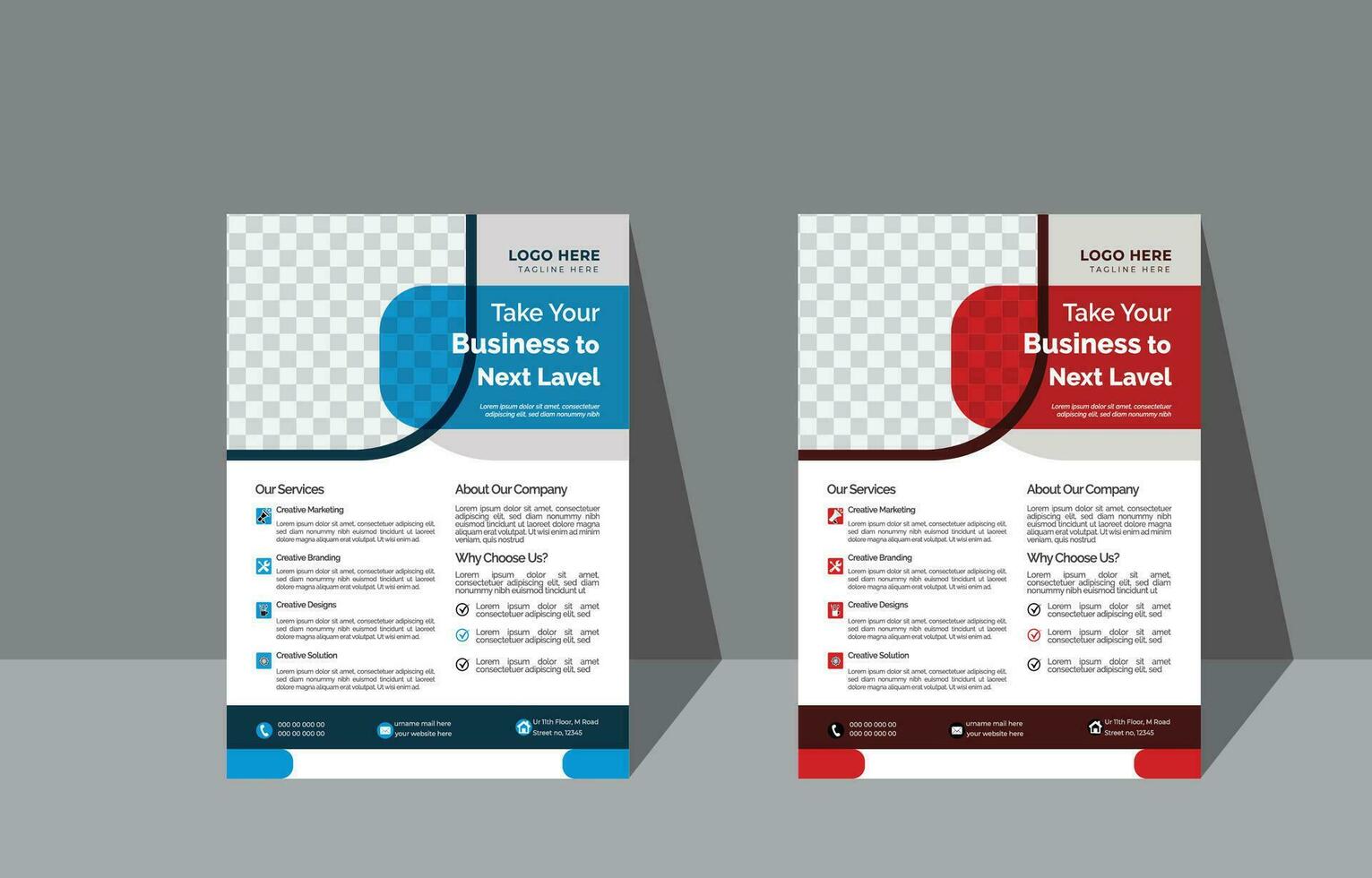 poster flyer Tamphlet brochure cover design layout space  vector illustration template in A4 size