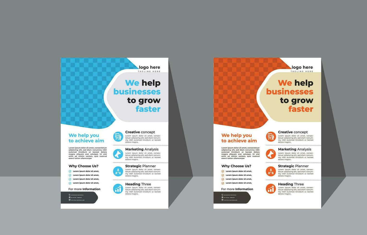poster flyer Tamphlet brochure cover design layout space  vector illustration template in A4 size