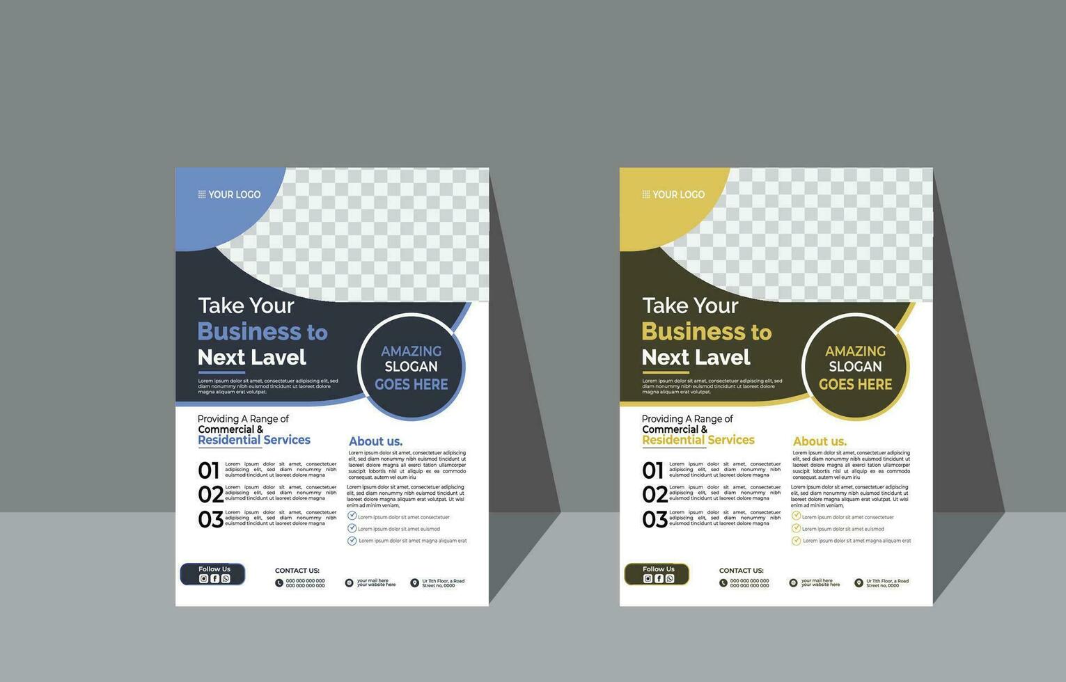 poster flyer Tamphlet brochure cover design layout space  vector illustration template in A4 size