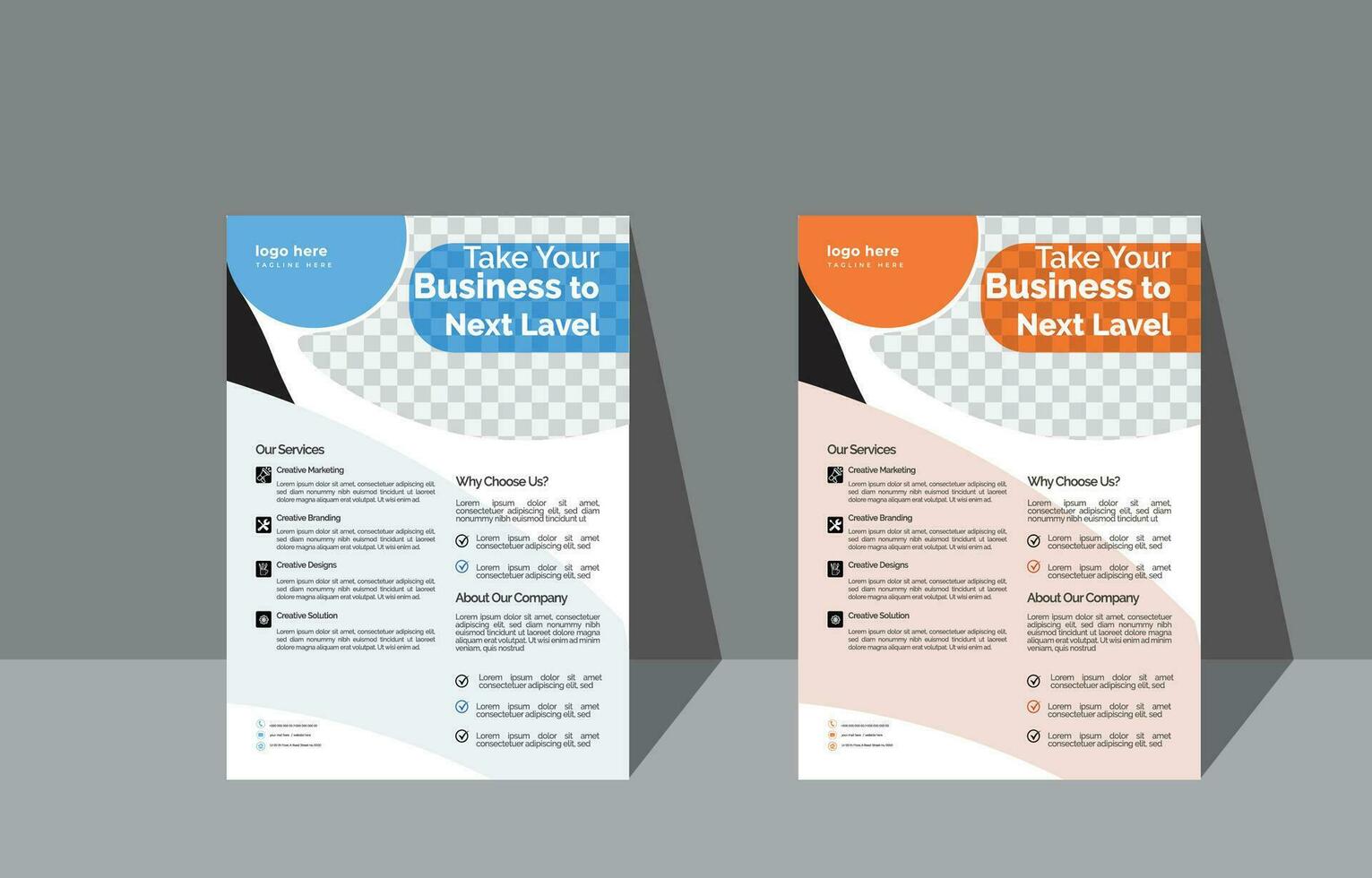 poster flyer Tamphlet brochure cover design layout space  vector illustration template in A4 size