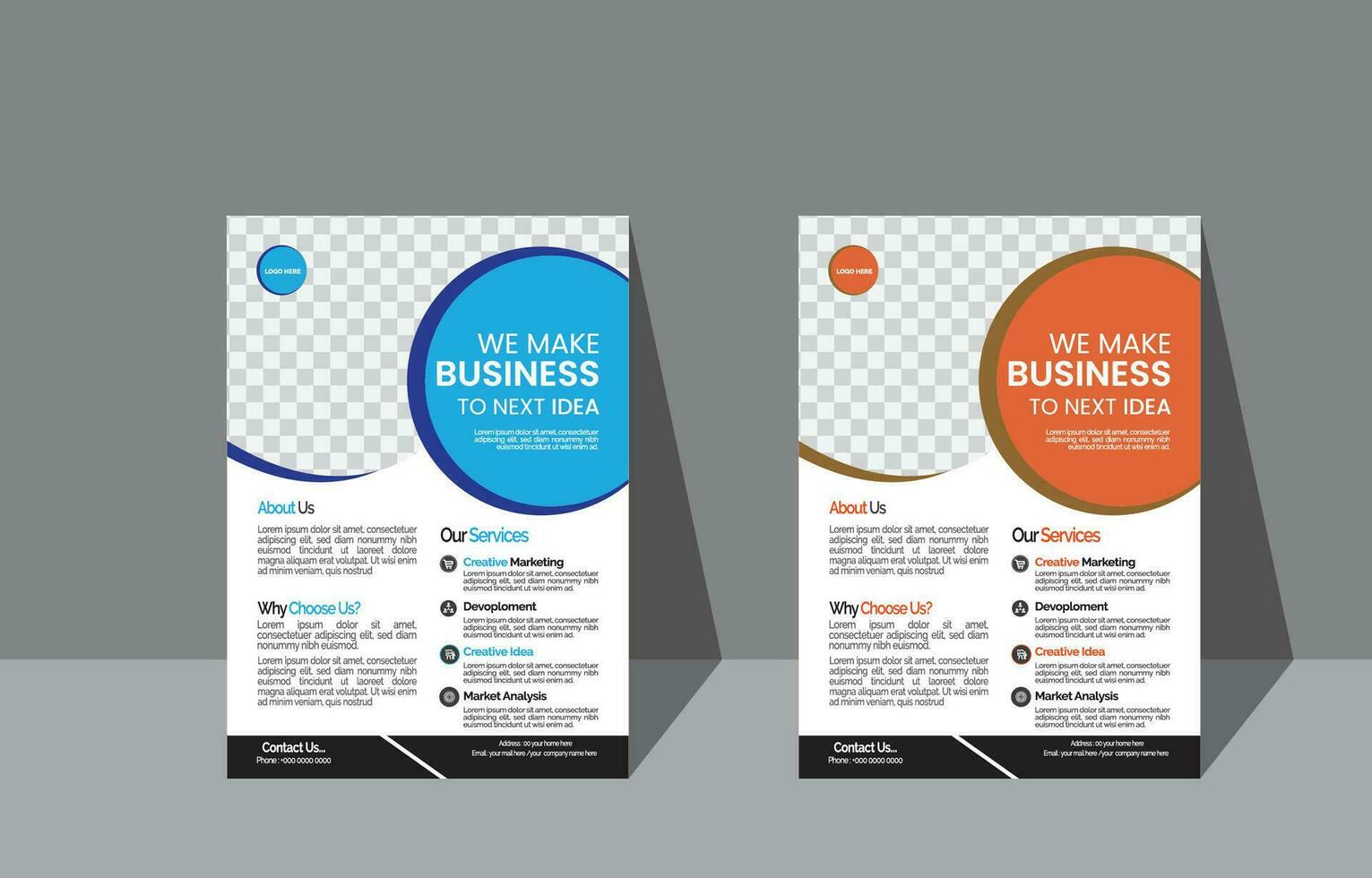 poster flyer Tamphlet brochure cover design layout space  vector illustration template in A4 size